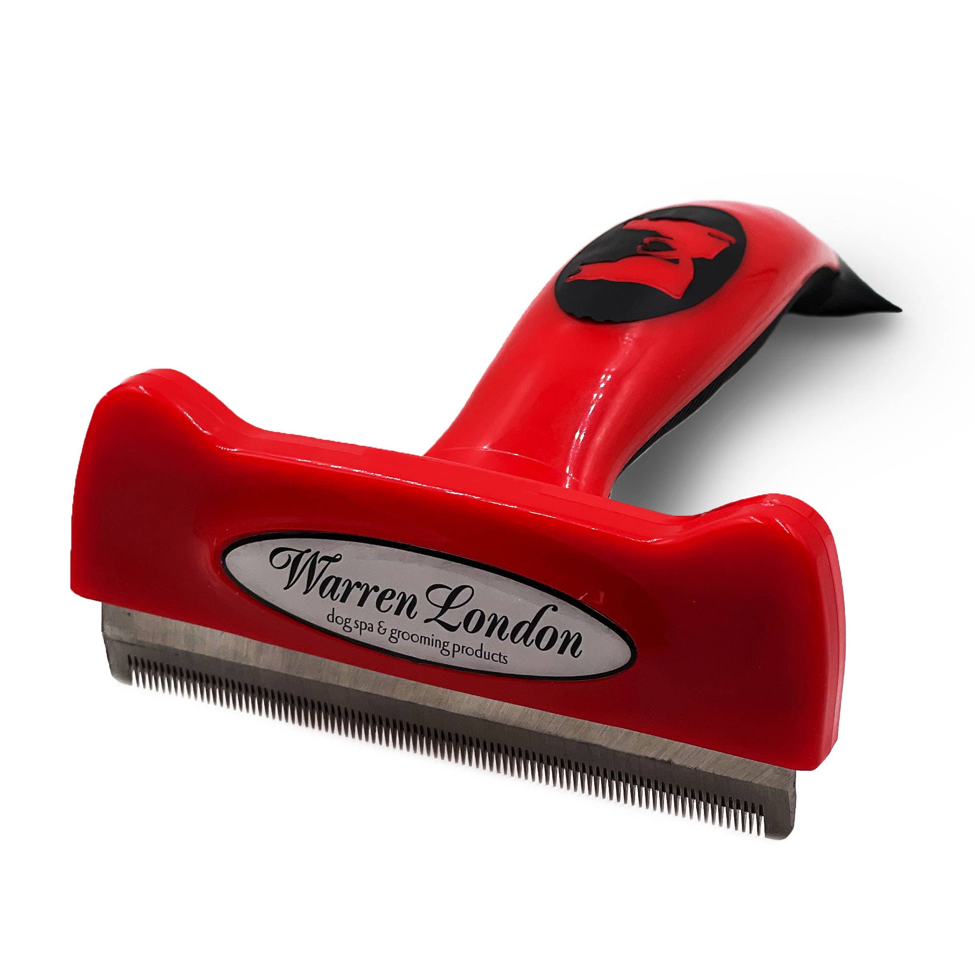Warren London Dog Products - Short Hair Brush - Three Sizes: Small (Under 25lbs) / White